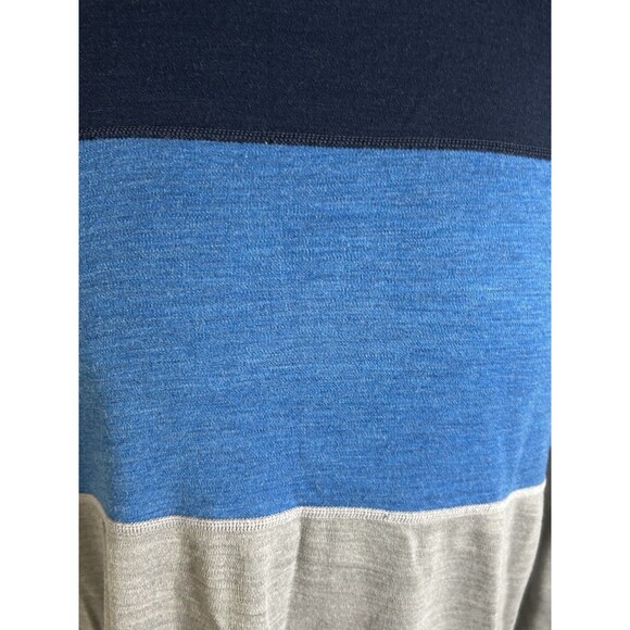 SmartWool 250 Merino Wool Mens Blue Gray Base Layer Thermal Long Sleeve Size XL - Picture 3 of 13